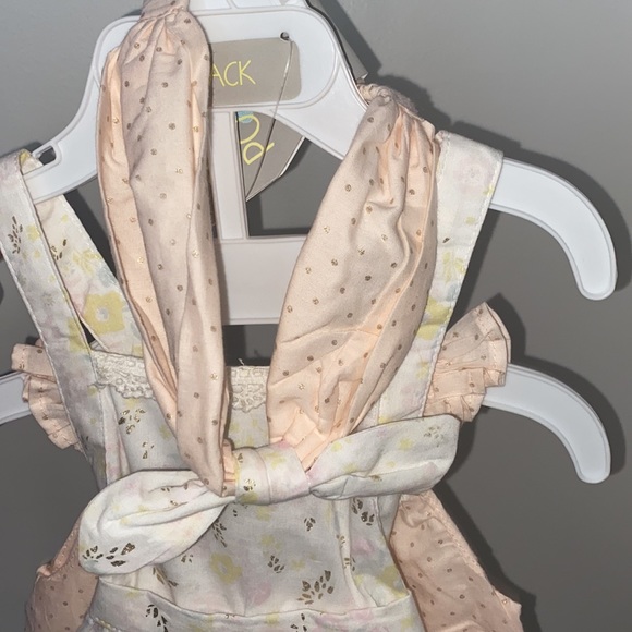 0-3 months Piper and posie summer outfits with matching bow. - Picture 3 of 4